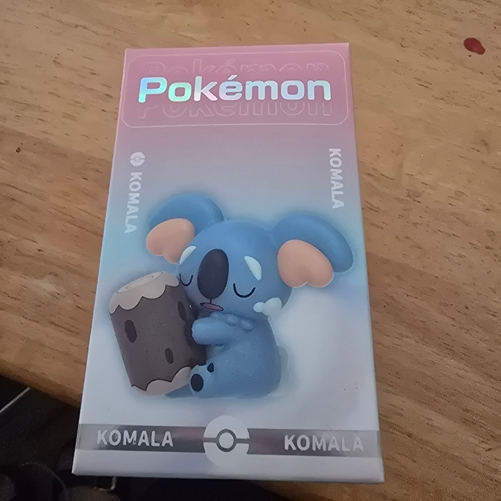 Pokemon Starry Dream Series Komala Figure Langbowang Sleeping PVC Collectible